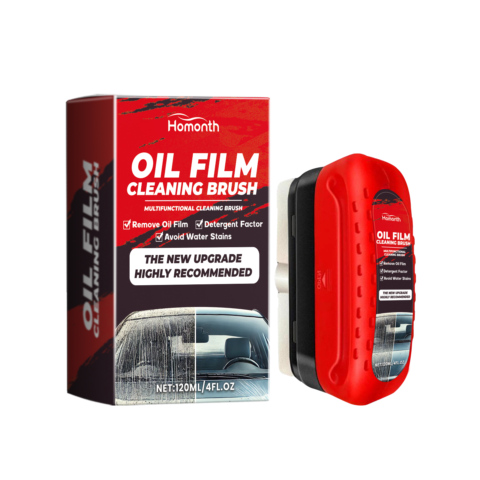 Main product image of Windshield Glass Cleaner for Oil Film Removal and Decontamination
