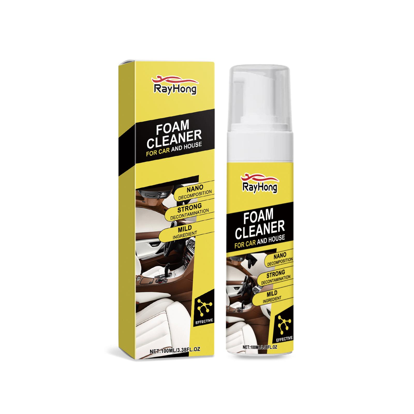 Main product image of Multi-Purpose Foam Cleaner for Seats and Dashboards