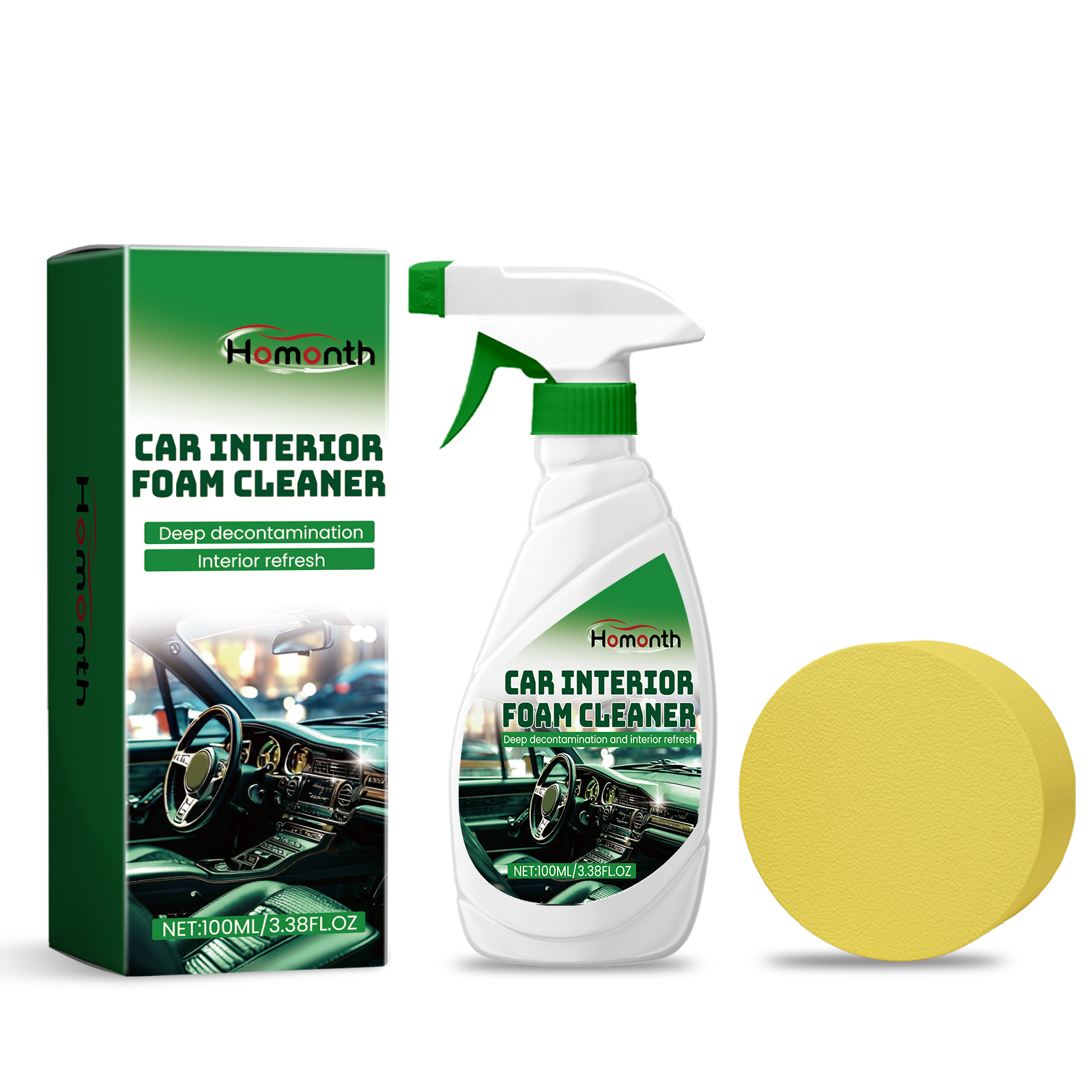 Main product image of Automotive Interior Waterless Foam Cleaner for Seats and Leather