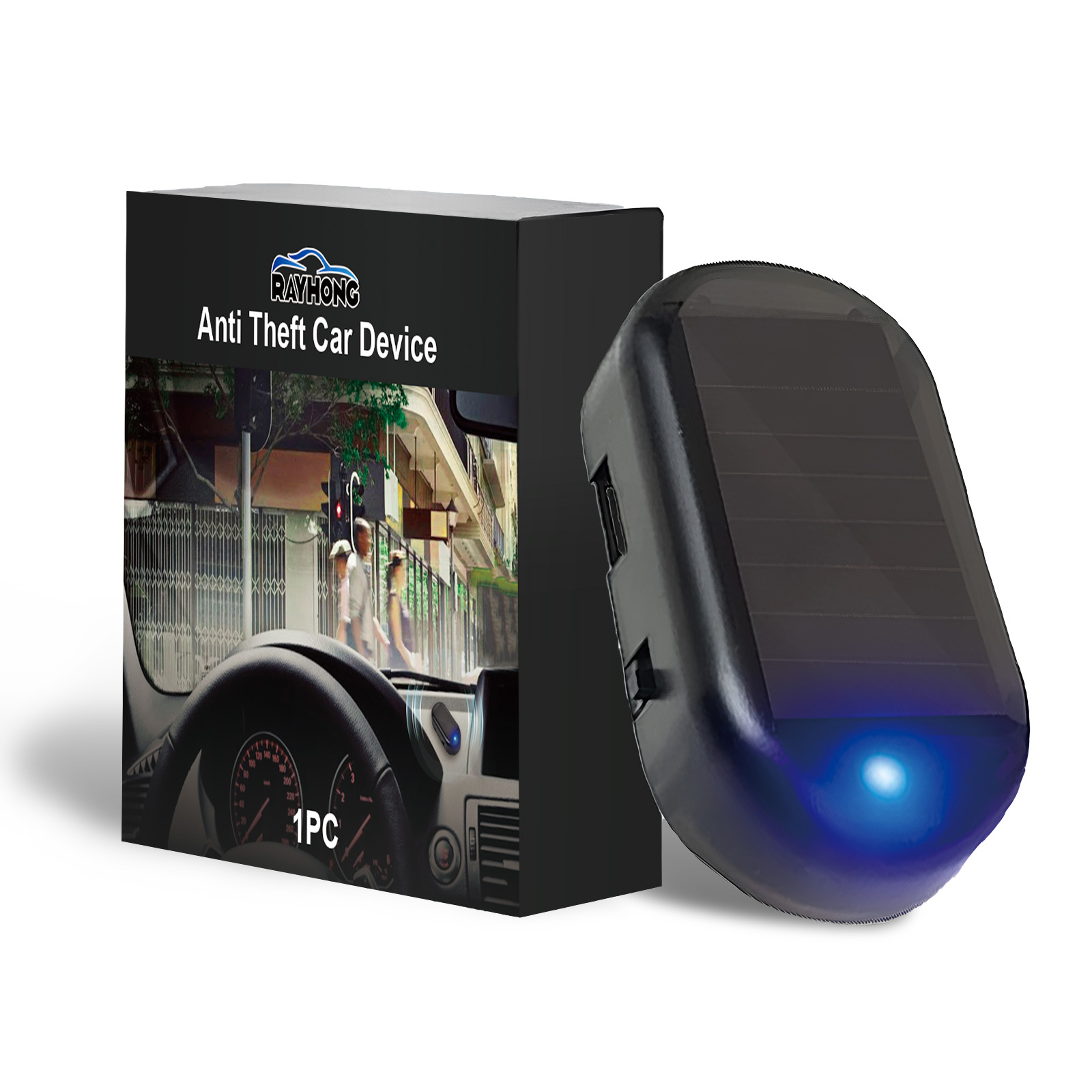 Main product image of Wireless LED Motion-Sensing Alarm Light for Vehicle Security
