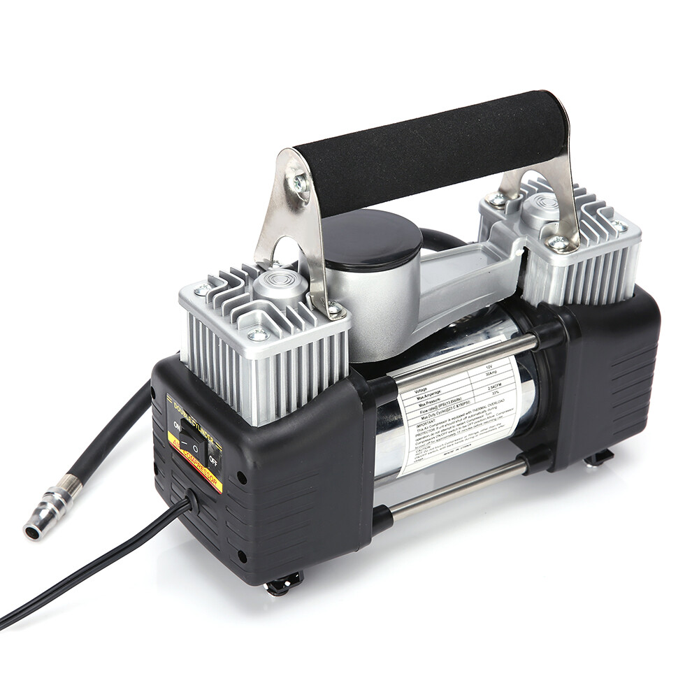 Main product image of 12V Portable Car Air Compressor, 150 PSI Tire Inflator