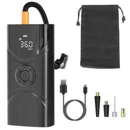 Product image of Car Tire Inflator, 6000mAh, 150 PSI, with LED Light