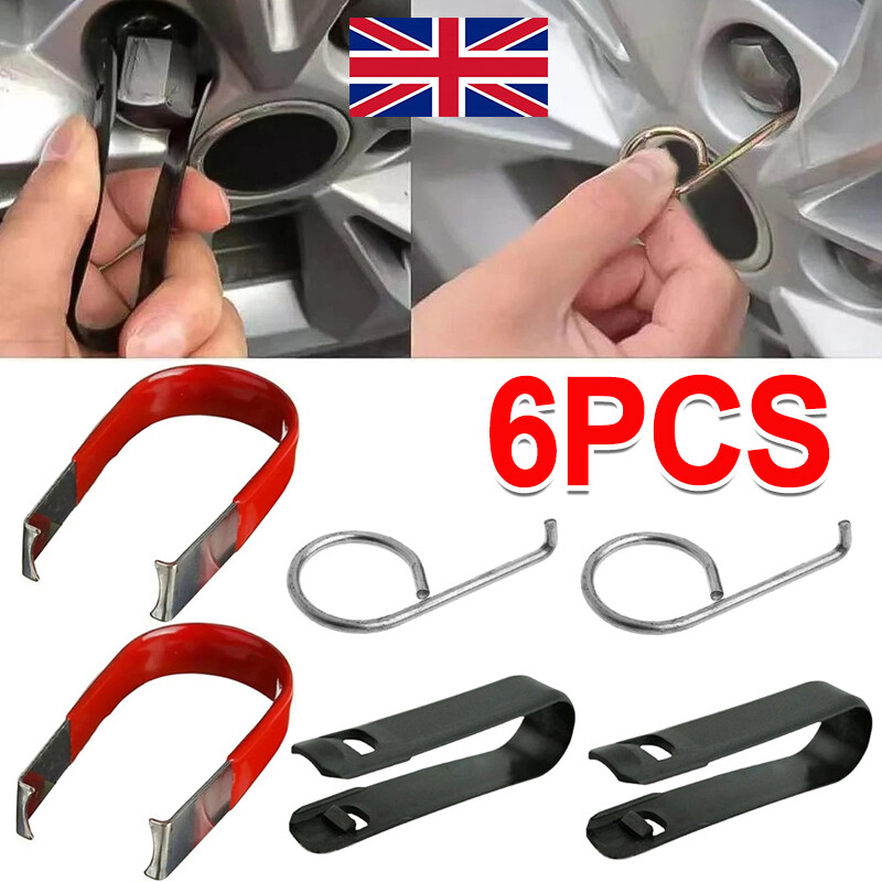 Main product image of 6-Piece Automotive Wheel Bolt Cap and Nut Cover Remover Set