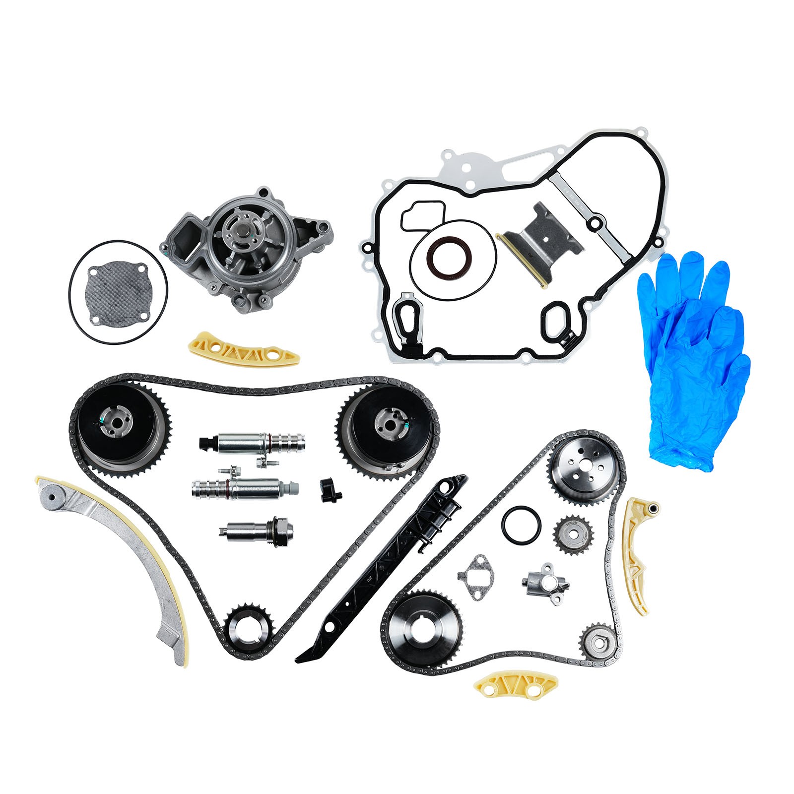 Main product image of Timing Chain Kit, Water Pump, VVT Gear, 09-17 Chevy Equinox Buick GMC 2.4L 2.2L