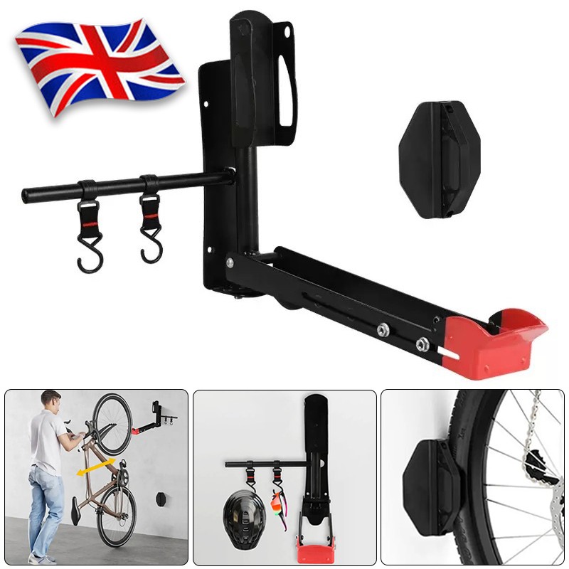 Main product image of Wall Mount Swivel Bike Storage Rack for Garage Use