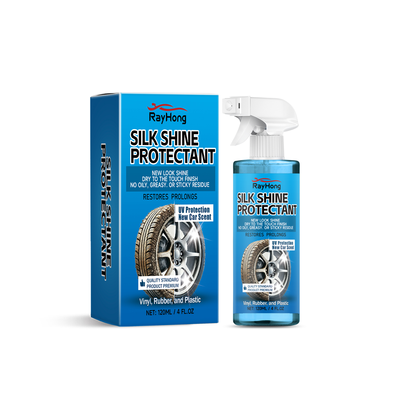 Main product image of Wheel and Tire Foam Cleaner and Protectant, Waterless Wash