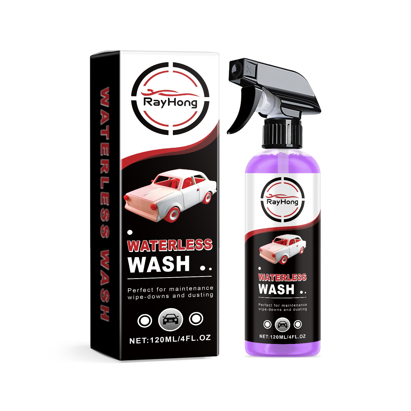 Main product image of Waterless Tire Shine Foam Cleaner and Conditioner