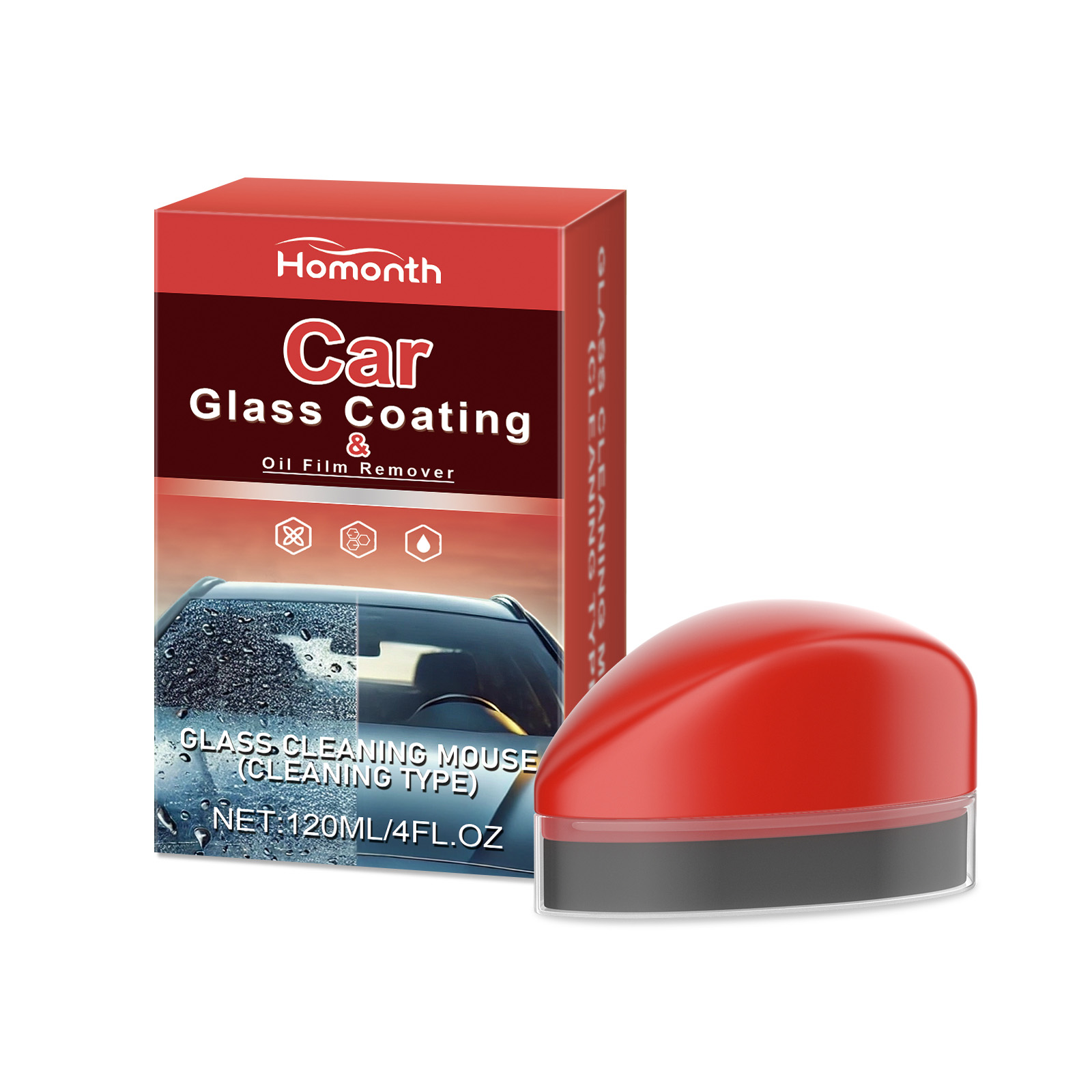 Main product image of Glass Oil Film Remover, Windshield and Window Cleaner