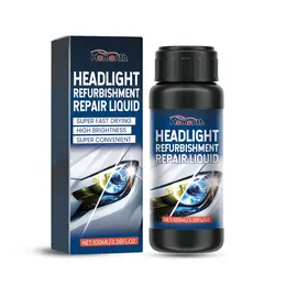 Product image of Headlight Restoration Fluid, Cleans and Restores Yellowed Lenses