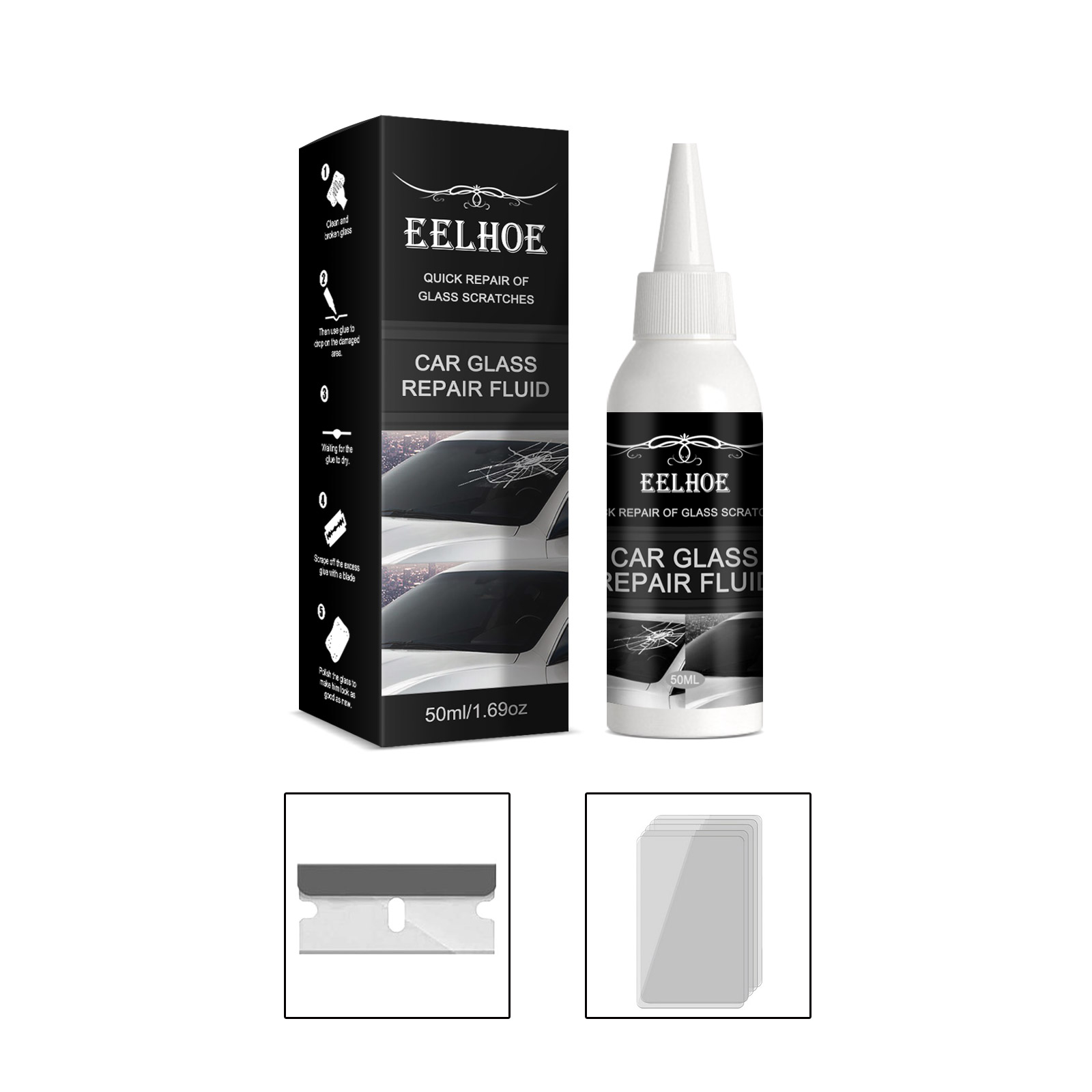 Main product image of Windshield Repair Adhesive for Cracks and Chips