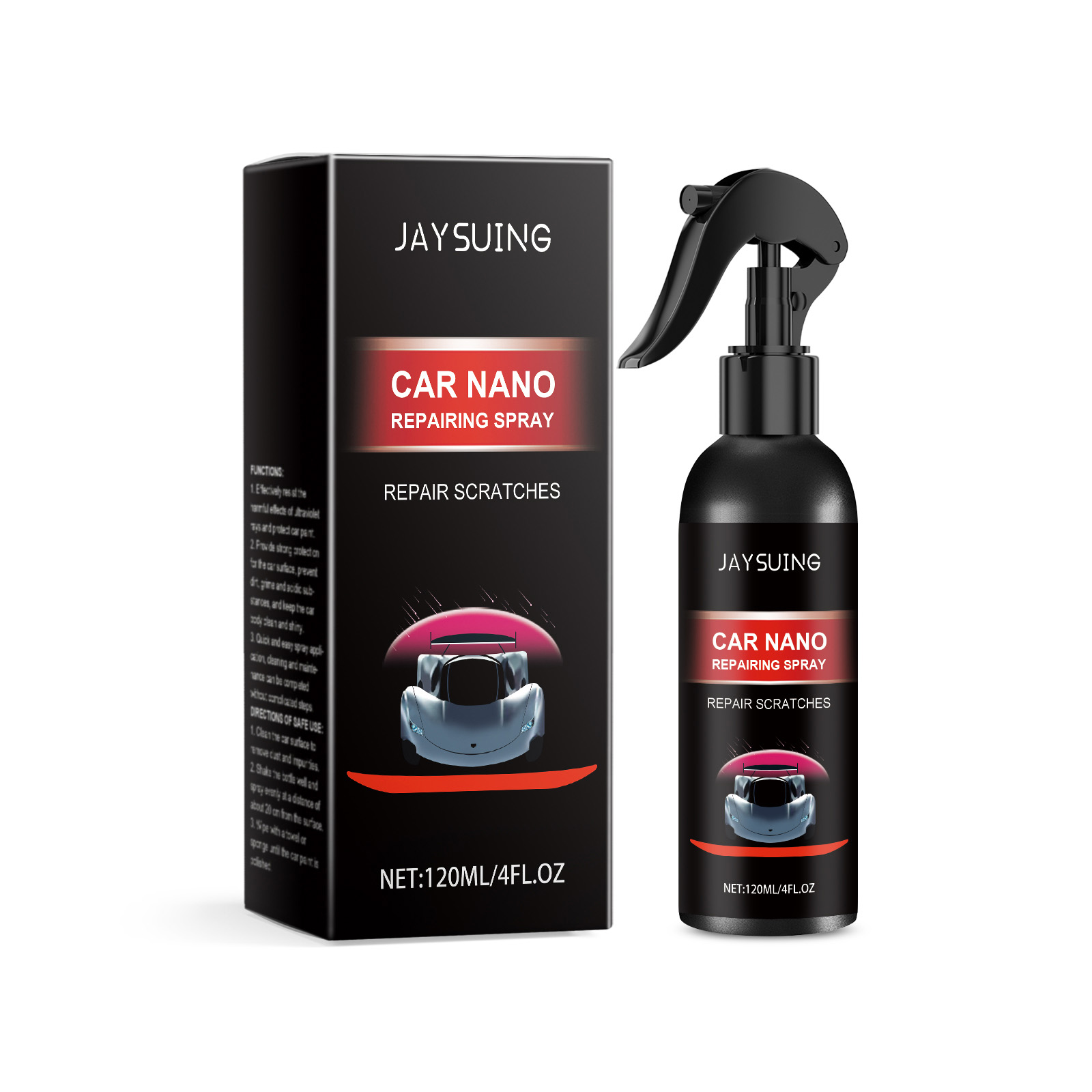 Main product image of 120ml Liquid Glass Glaze Paint Protection Coating Spray
