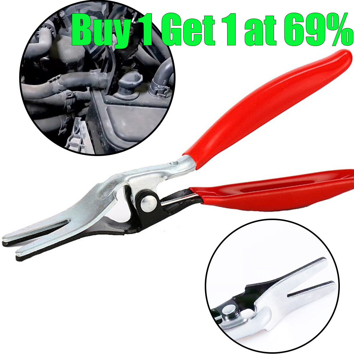 Main product image of Separator Pliers Pipe Tool Angled Auto Fuel Water Vacuum Line Tube Hose Remover