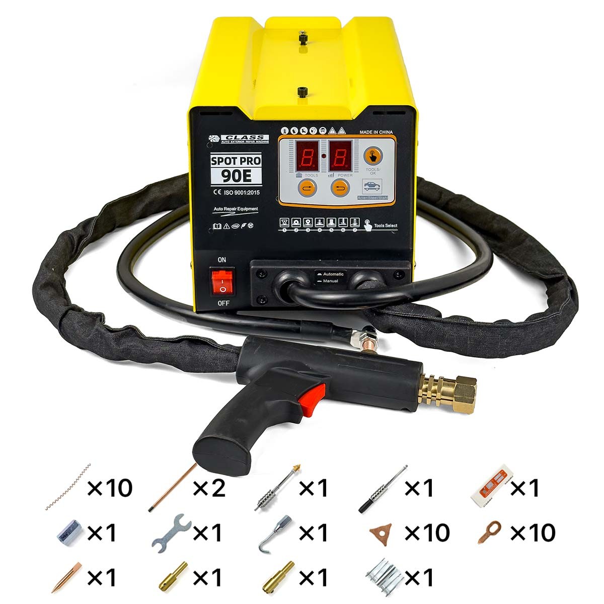 Main product image of 2KW 220V Spot Dent Puller Welding Machine 3800A Spot Welder Car Body Repair Tool