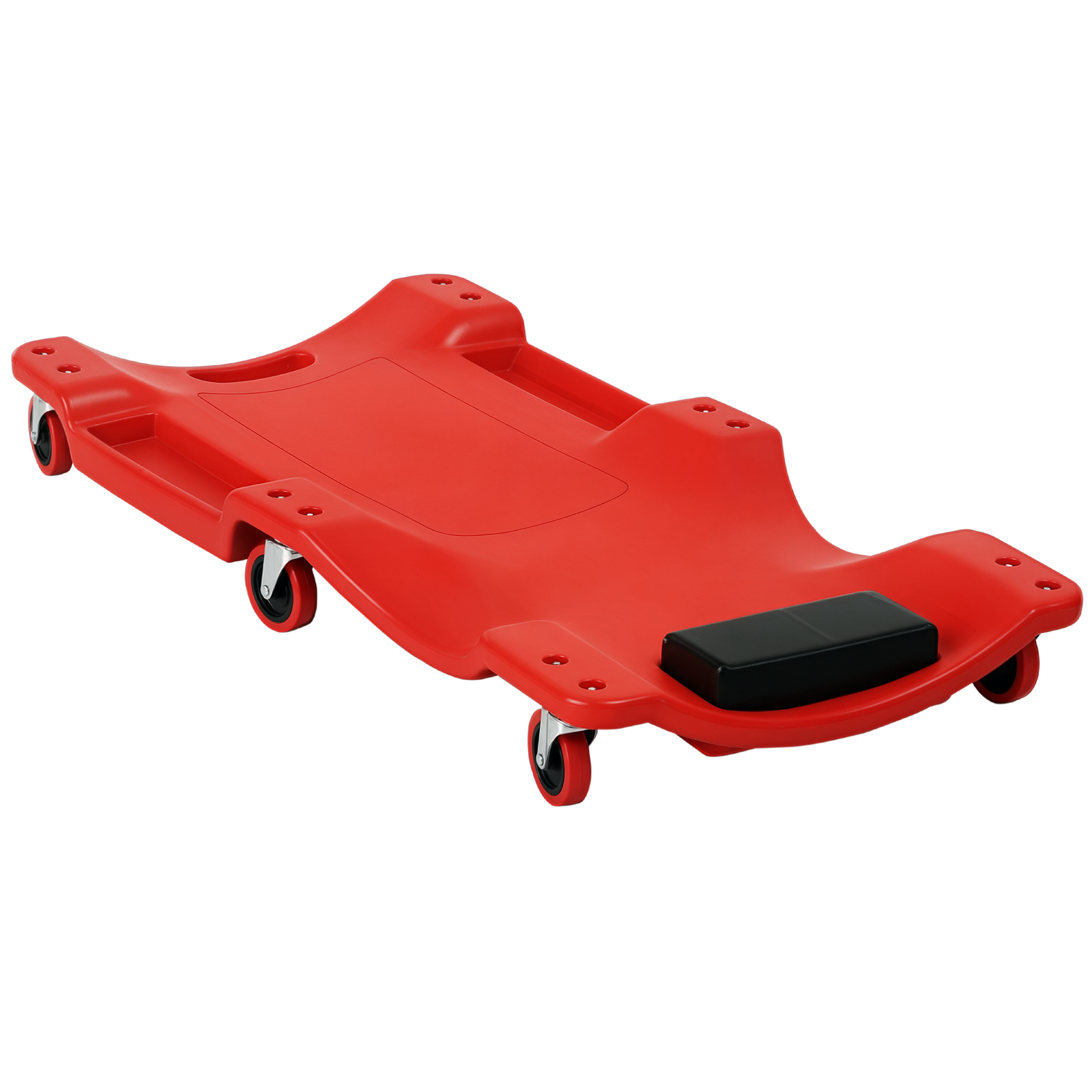 Main product image of Automotive Creeper, Rolling, with Headrest and Wheels, Red