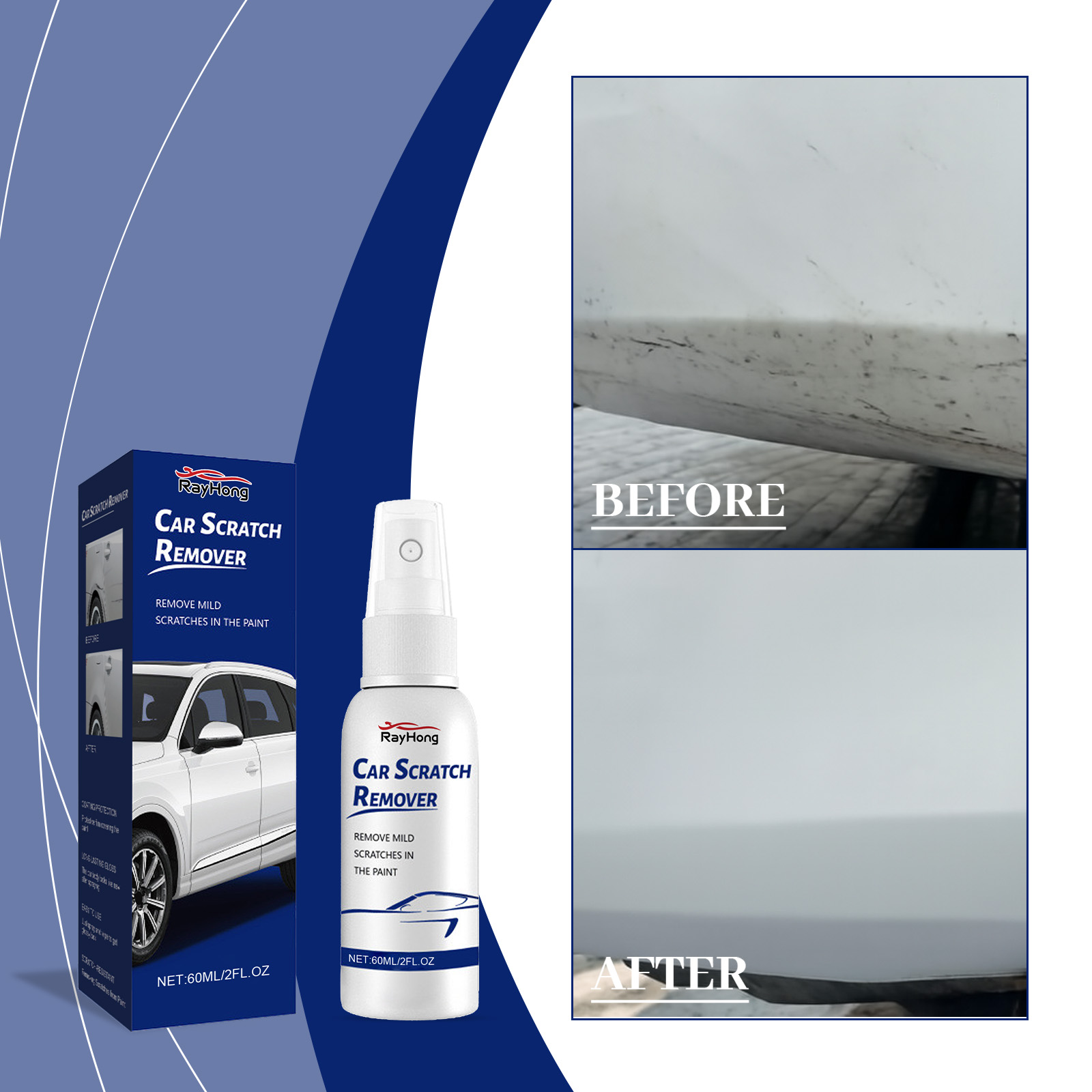 Main product image of Automotive Paint Scratch Remover Spray, 60ml