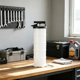 Product image of 1.74 Gal / 6.5L Pneumatic, Manual Fluid Extractor with Dipstick, Suction Hose