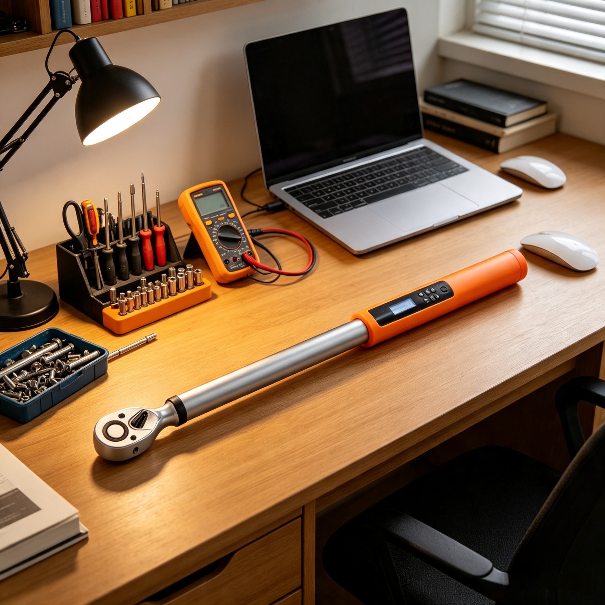 Main product image of 1/2 inch Drive Digital Torque Wrench, 25-250 ft.lb, 34-340 N.m, +/-2% Accuracy