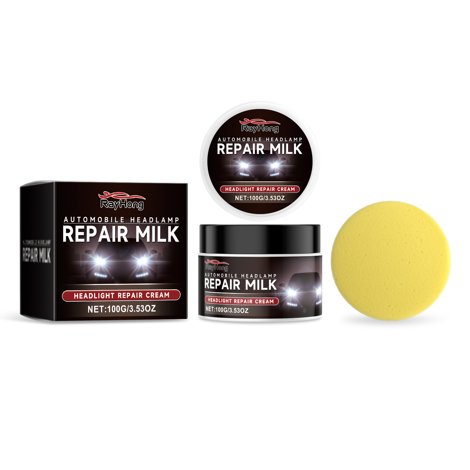 Main product image of Automotive Headlight Restoration and Polish Kit