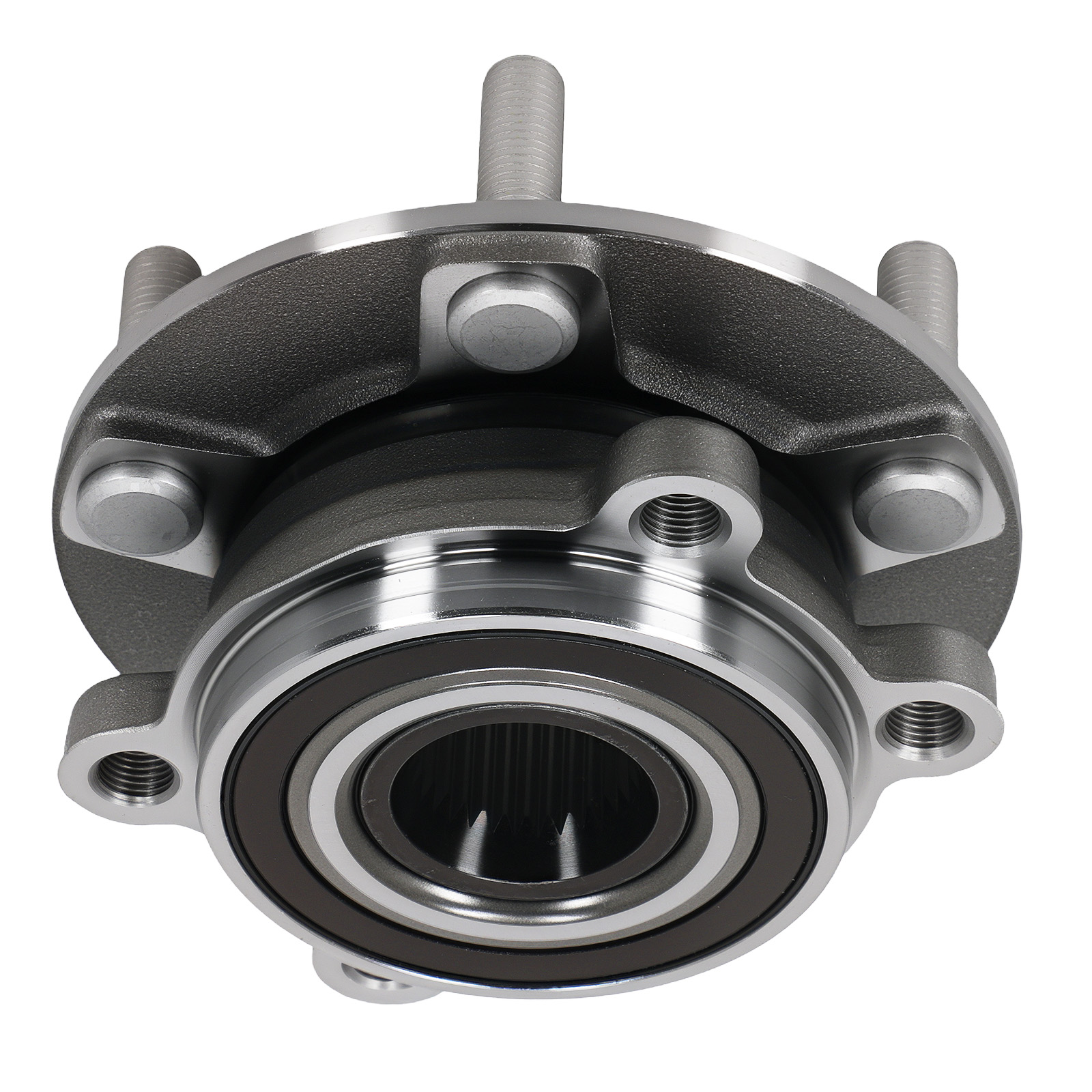 Main product image of Front Wheel Hub Bearing, Mazda CX-5, 6, 2013-2021, KD353304XE, 5-Lug, ABS