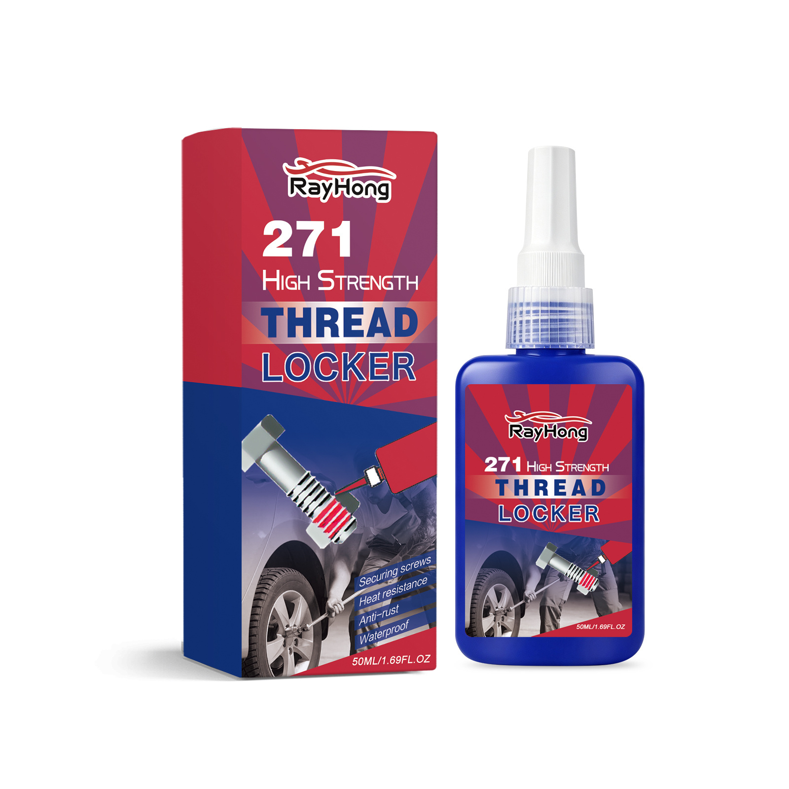 Main product image of RAYHONG Thread Locker for Daily Use, 50ml