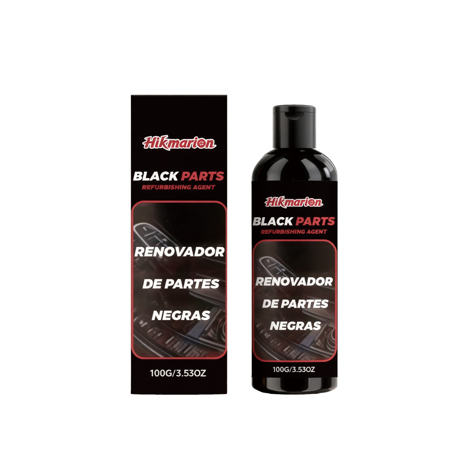 Main product image of Automobile Black Parts Refurbishing Paste, 100G, Car Care, Car Care Product for Car Care