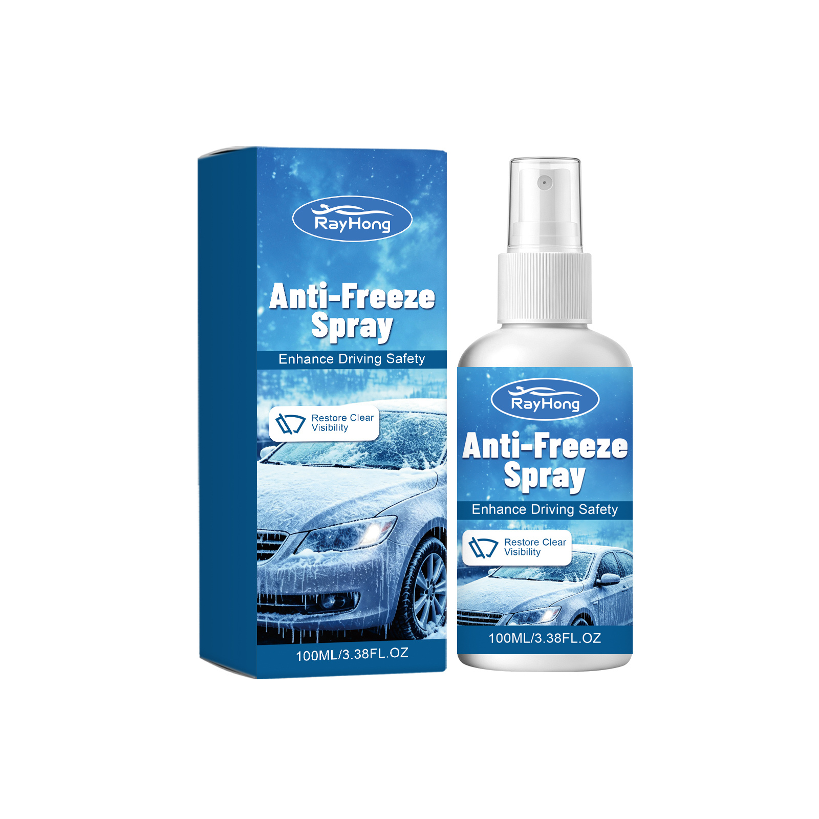 Main product image of Car Anti-freezing Spray, 100ml, Car Care Product for Car Care