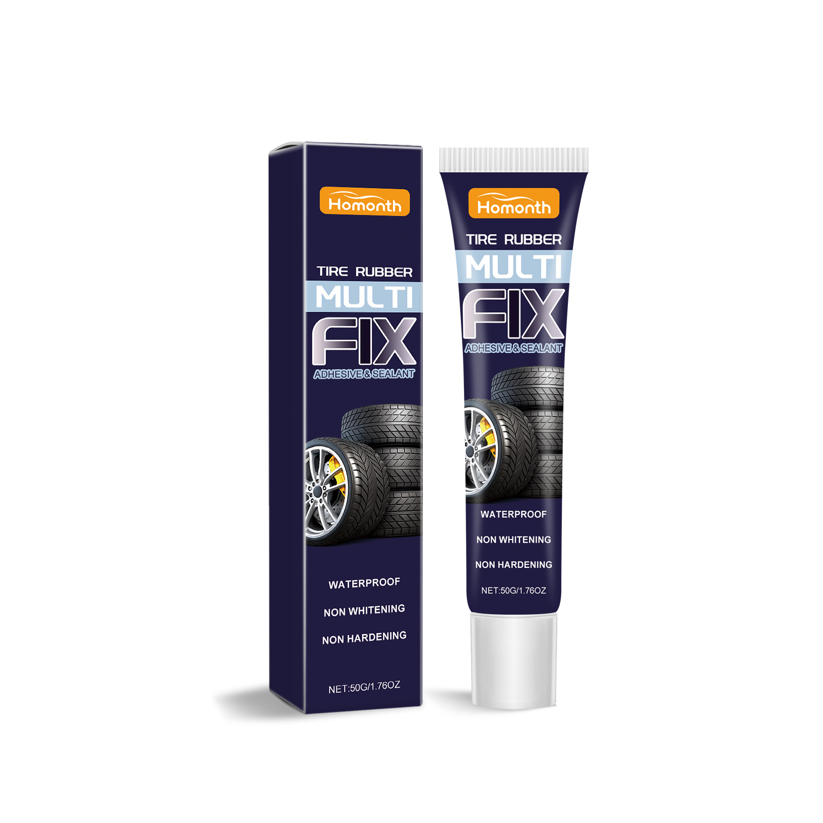 Main product image of Automobile Rubber Tire Care Glue, 50g, Car Care Product for Car Care