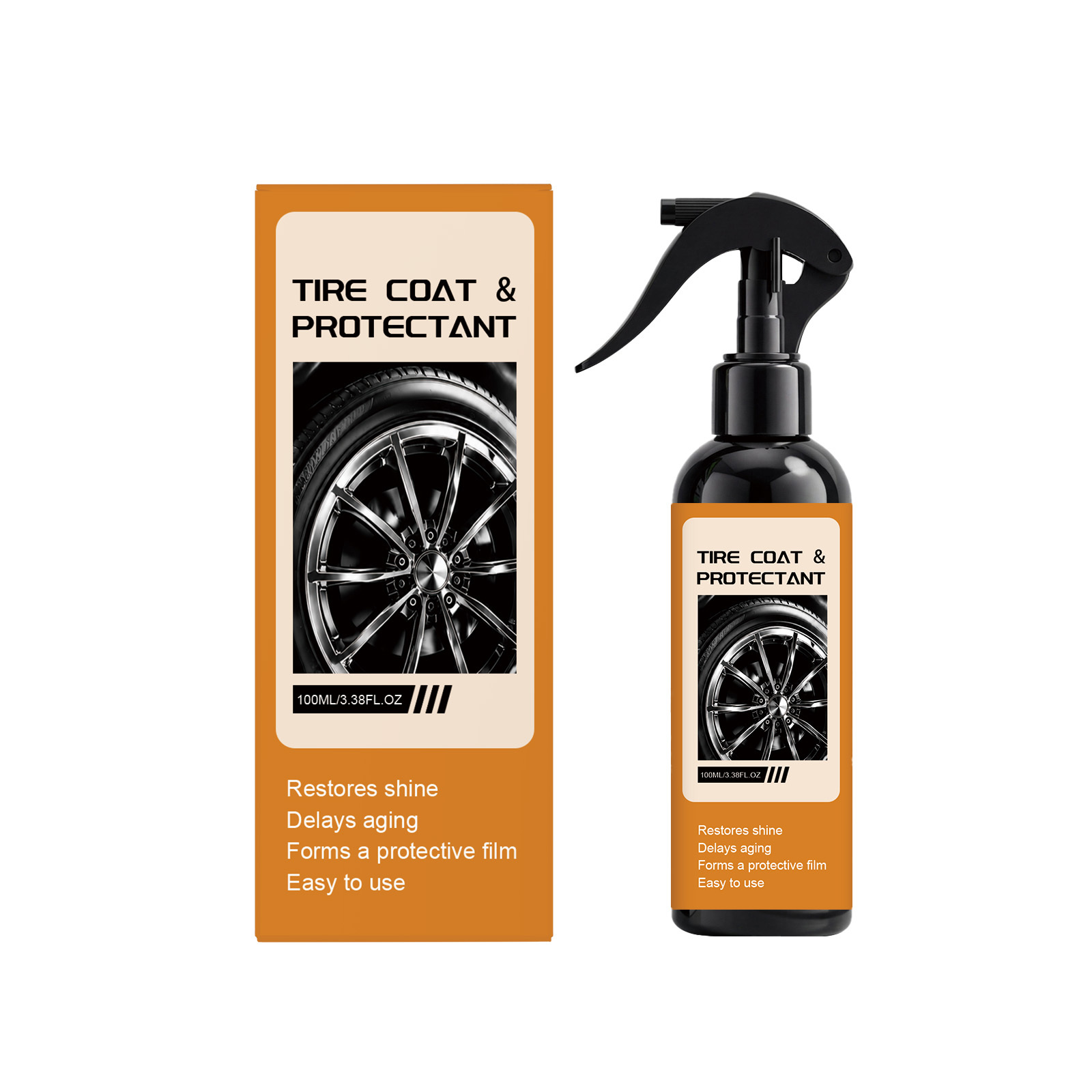 Main product image of Tire Coat & Protectant, 100ml, Car Care Product for Car Care