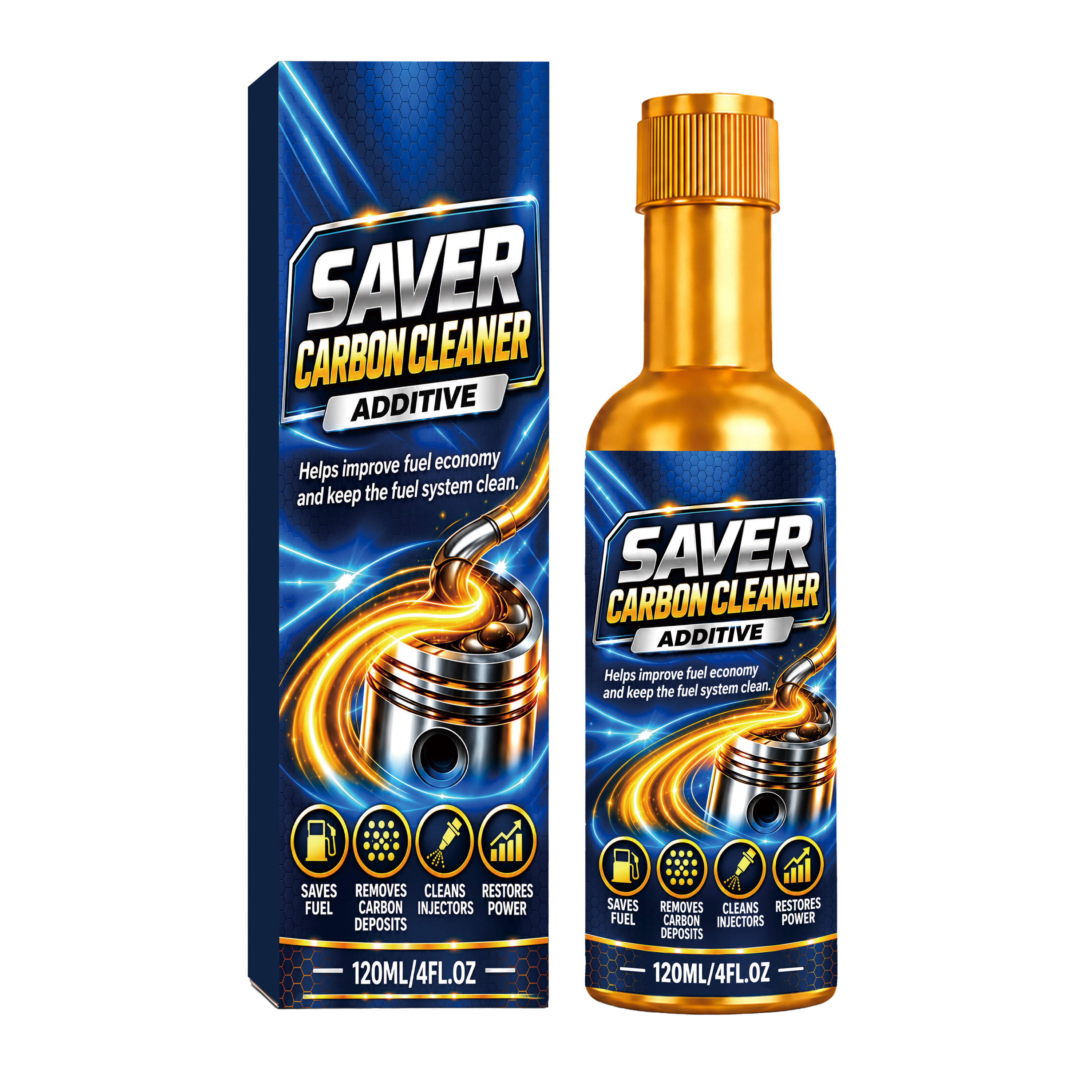Main product image of Saver Carbon Cleaner Additive, 120ml, Cleaning Agent for Home Cleaning