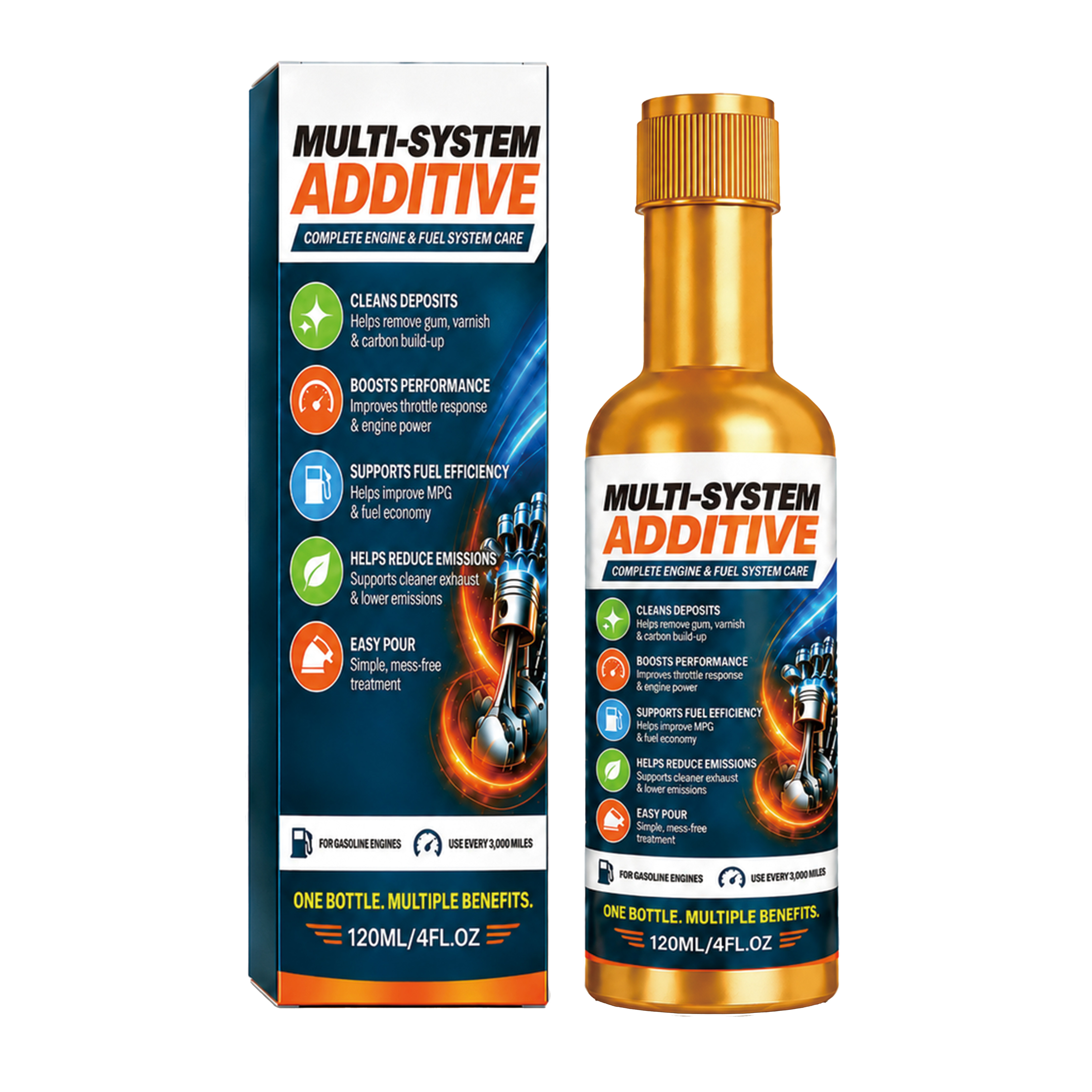 Main product image of Multi-System Additive, 120ml, Car Care Product for Car Care