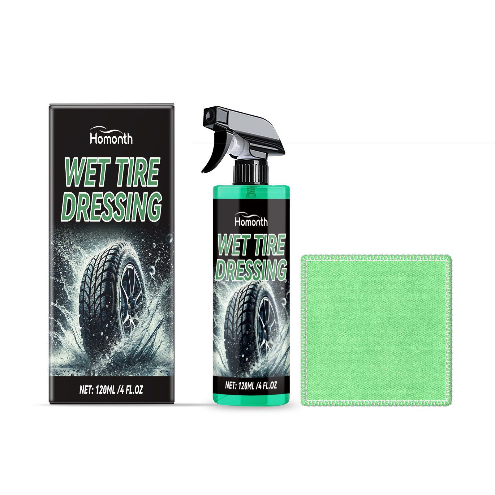 Main product image of Car Tire Protectant, 120ml +1, Tyre Protection, Car Care Product for Car Care