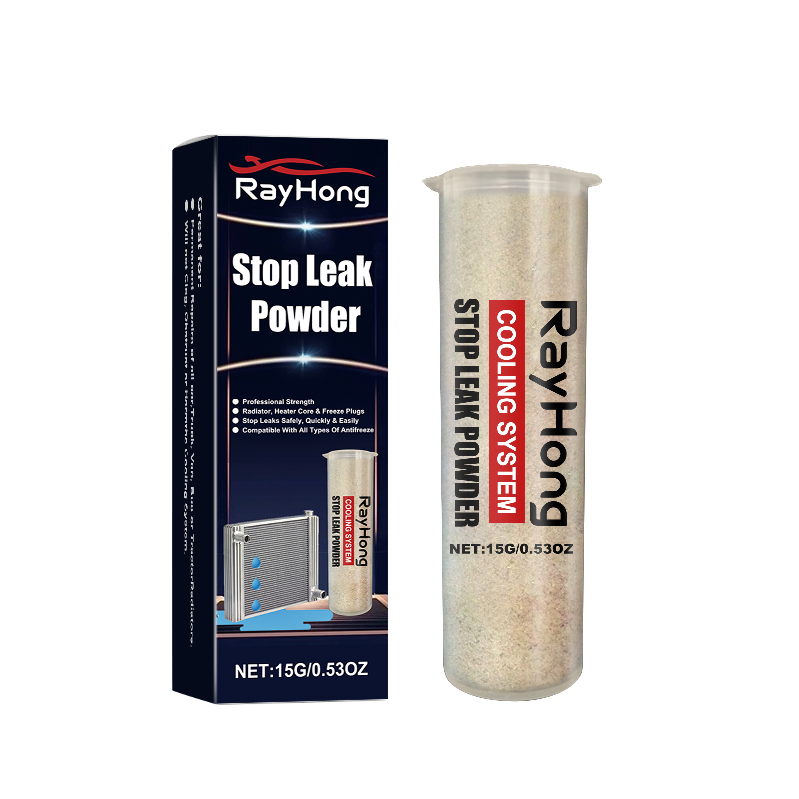 Main product image of Car Water Tank Repair Powder, 15g, the Water Tank Is Sealed, Car Care Product for Car Care