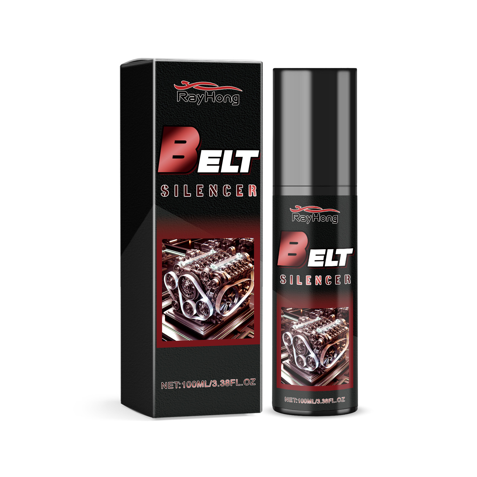 Main product image of Automotive Engine Belt Silencer, 100ml, Car Maintenance, Car Care Product for Car Care