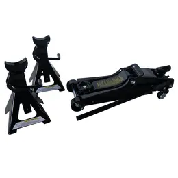 Product image of 2.5 Ton Automotive Hydraulic Floor Jack Set, Black