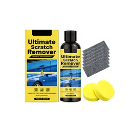 Product image of Car Scratch Repair Kit, 100g Bottle, 2 Sponges, 6 Nanocloths