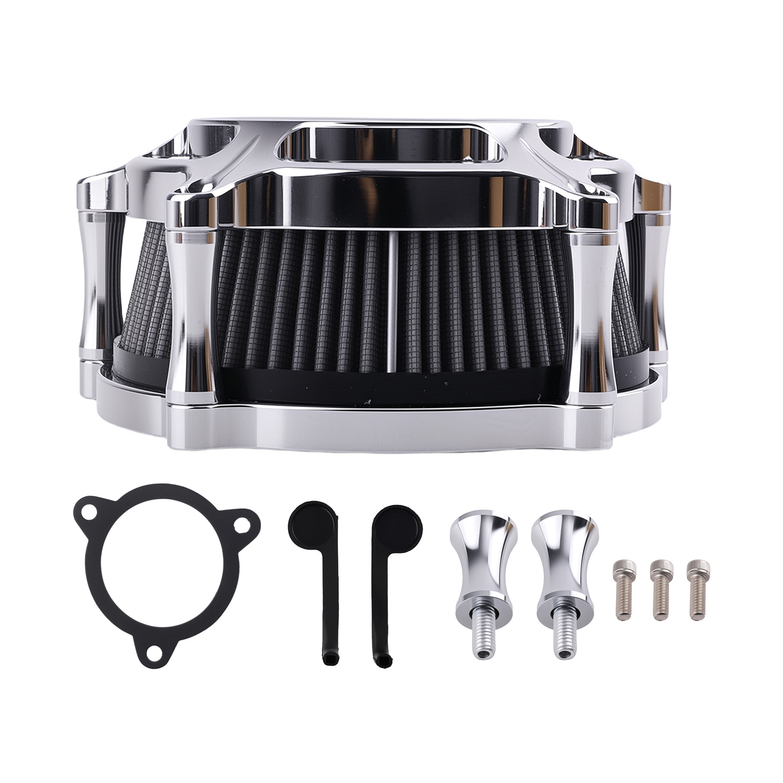 Main product image of New Air Cleaner Assembly fit for Harley Street Glide Road Glide 2008-2016 Black