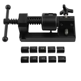 Product image of 5-Piece AN Fitting Holder Set, 4AN to 12AN, Fuel Line Installation