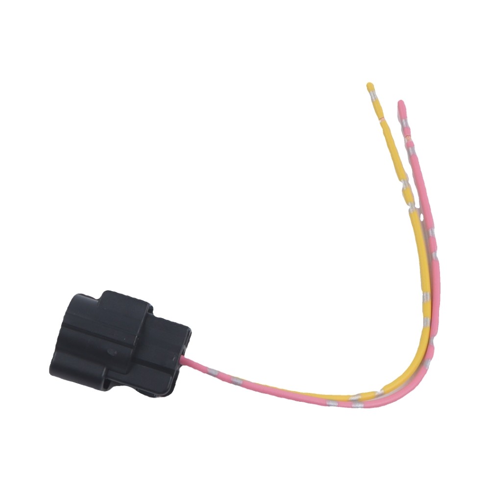 Main product image of 1PC Solenoid Valve Connector With 2 Lines For Kobelco SK-6E To SK-8 Solenoid