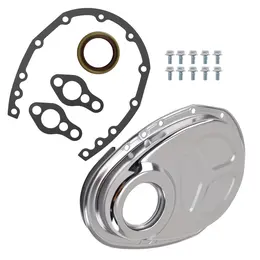 Product image of Timing Chain Cover Kit for Chevrolet SB V8 283 327 350 383 400, Chrome, R4934