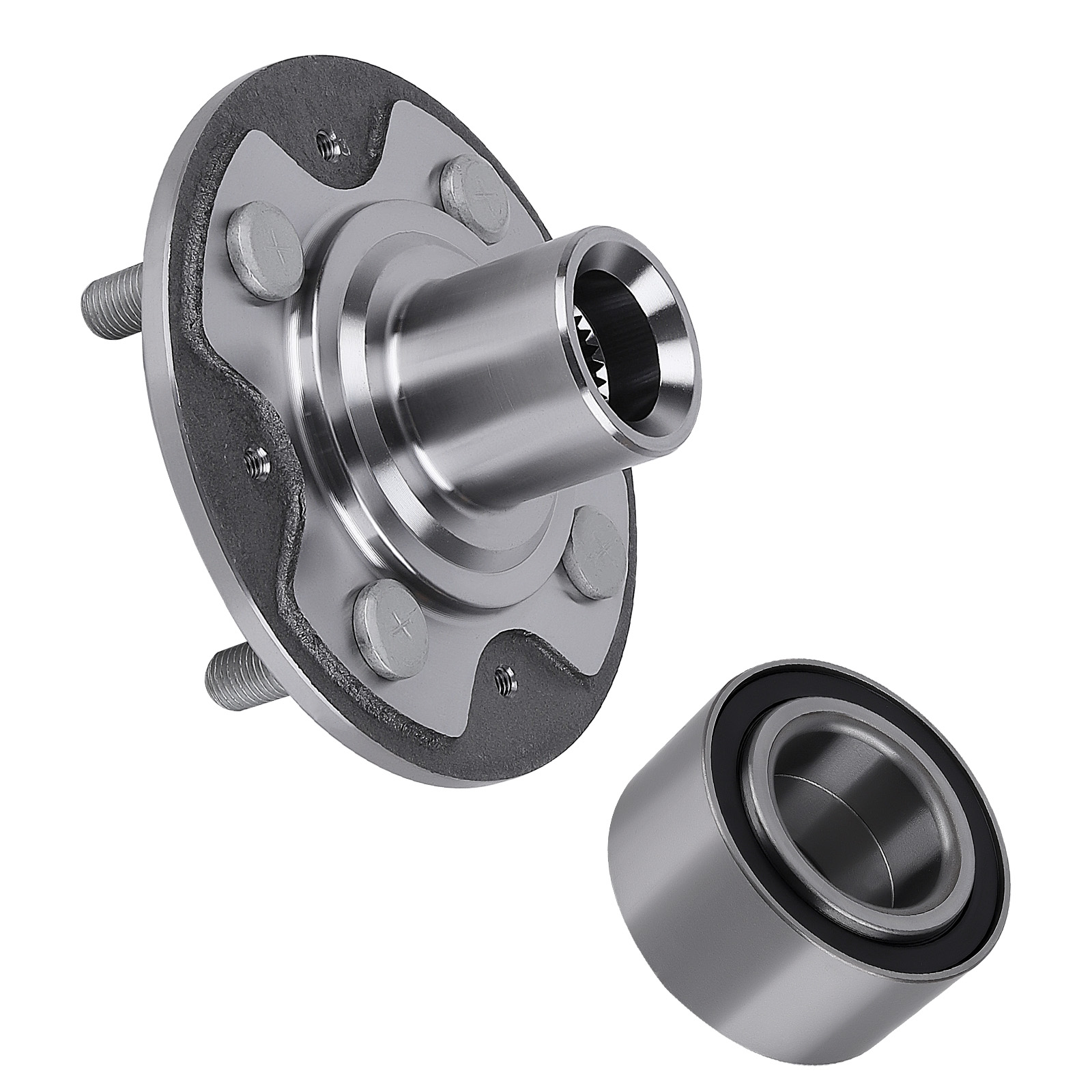 Main product image of 2pc Front Wheel Hub & Bearing fit for Honda Civic EX 2000-1993 Coupe 510030