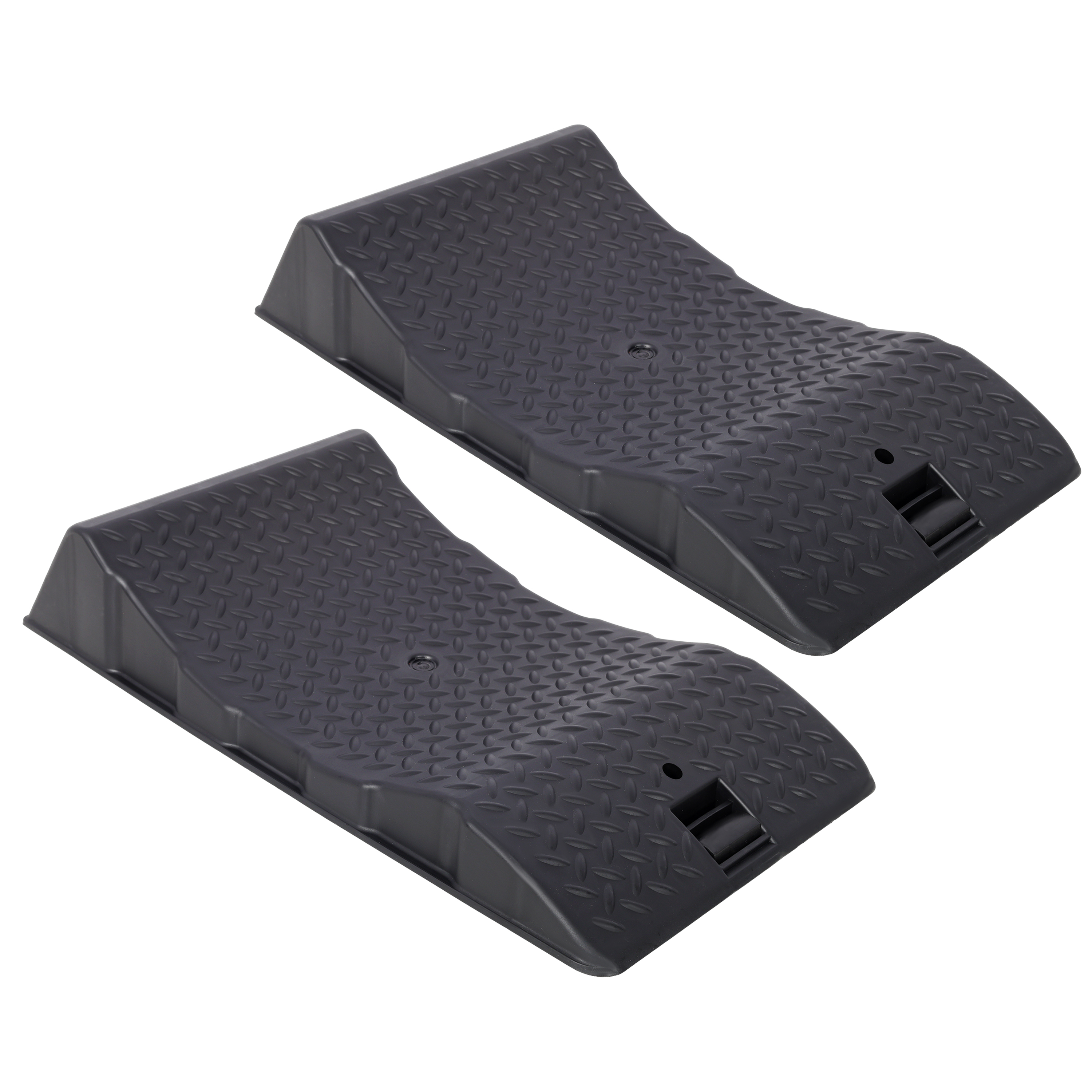 Main product image of 2PACK Tire Saver Ramps,Car Tire Wheel Ramps,Anti-Slip Hard Plastic Design,Black