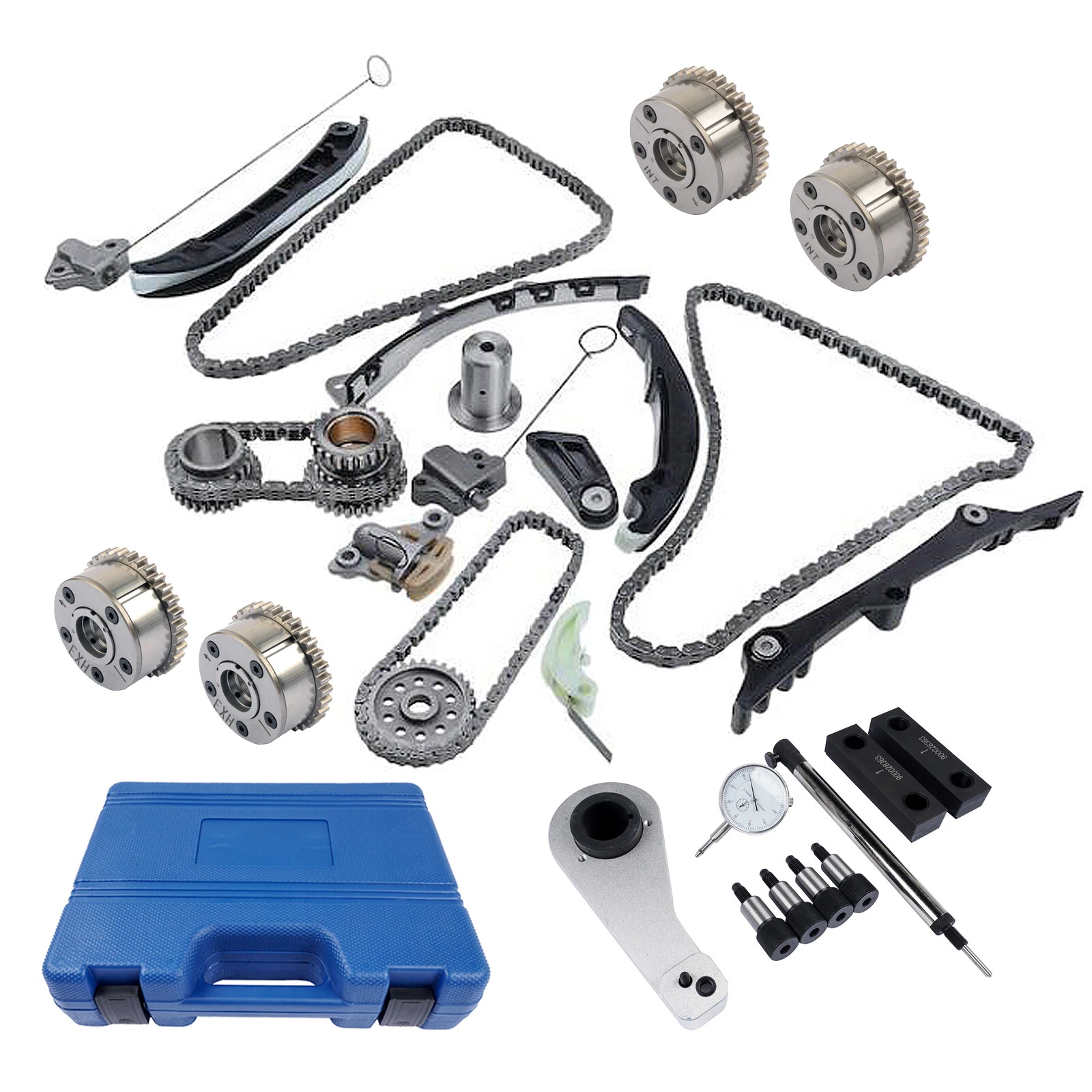 Main product image of Timing Chain Kit, Camshaft Phaser for Maserati 3.0L, Quattroporte, Ghibli, Levante S