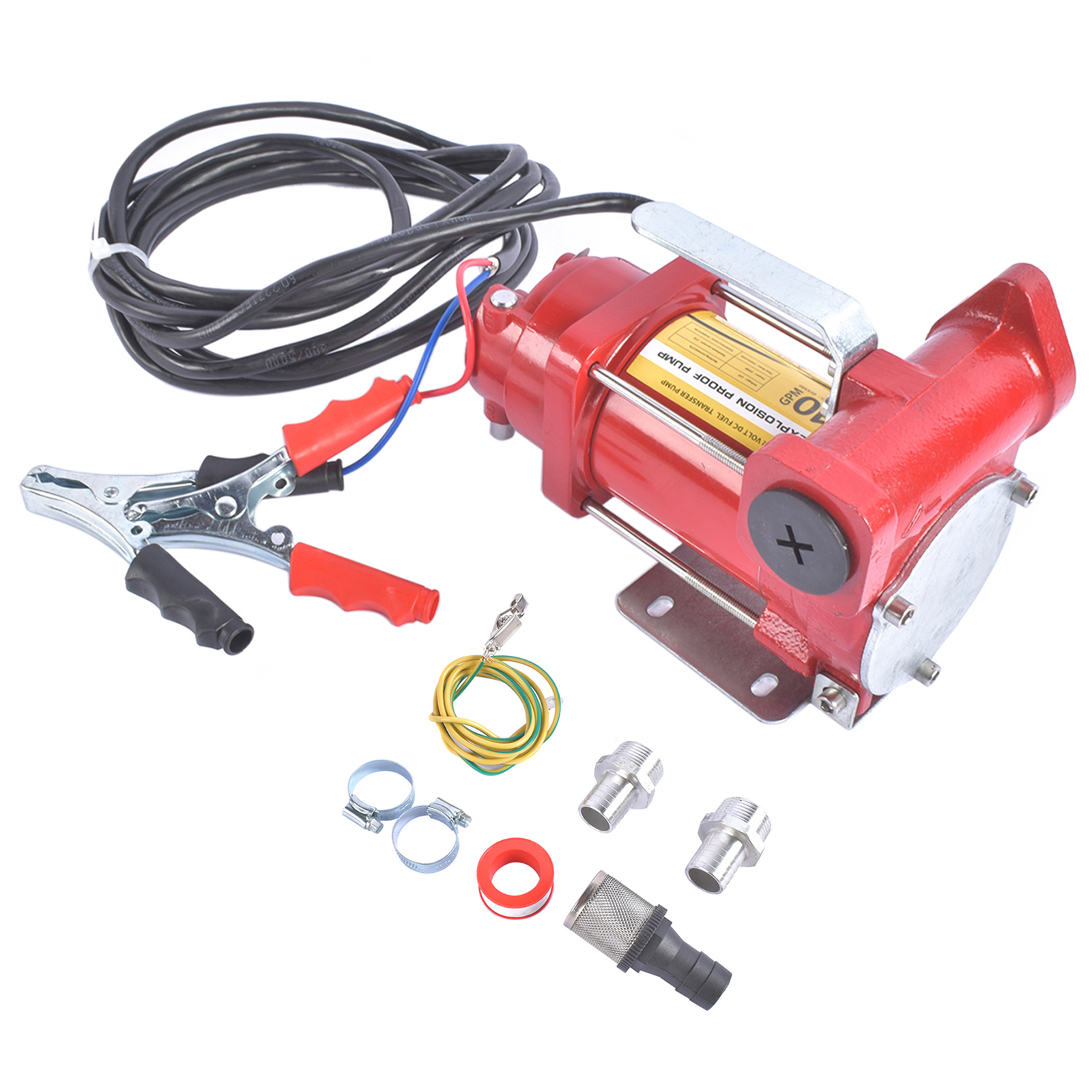 Main product image of 12V DC Fuel Transfer Pump, 10 GPM, for Gasoline, Diesel, Kerosene