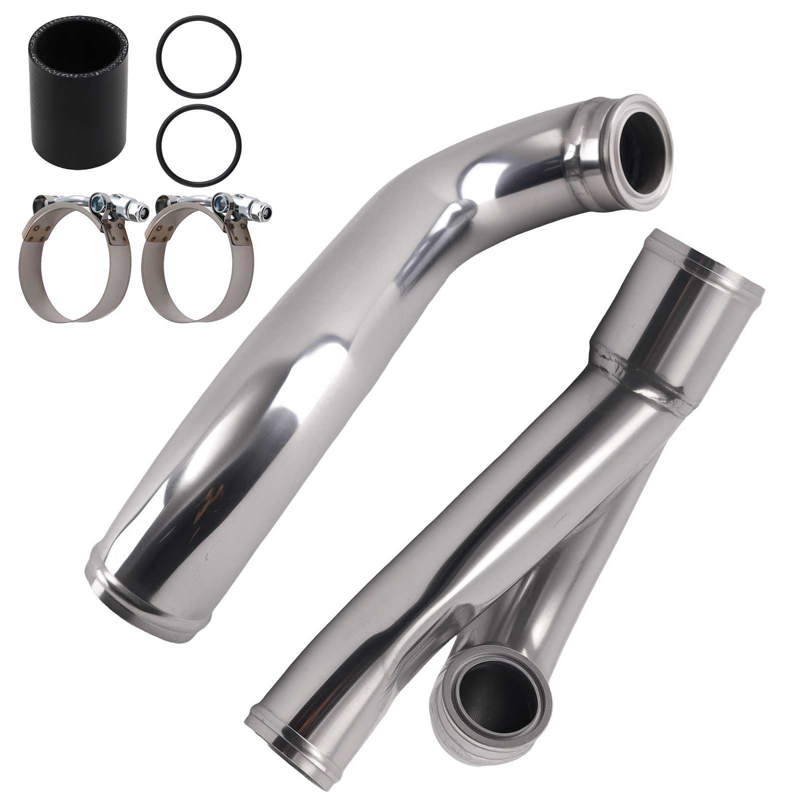 Main product image of 2" Turbo Outlet Charge Pipe Kit  fit for BMW 2007-2013  335i 335is N54 3.0L Sliver