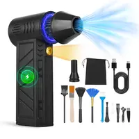 Product image of Cordless Air Duster, 150,000 RPM, LED Light, 4-Speed, Rechargeable