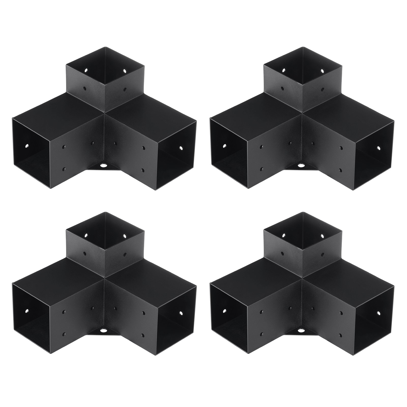 Main product image of Pergola Bracket Kit, 3-Way Corner, 10.2x10.2cm Outer, 9.1x9.1cm Inner, 4-Pack
