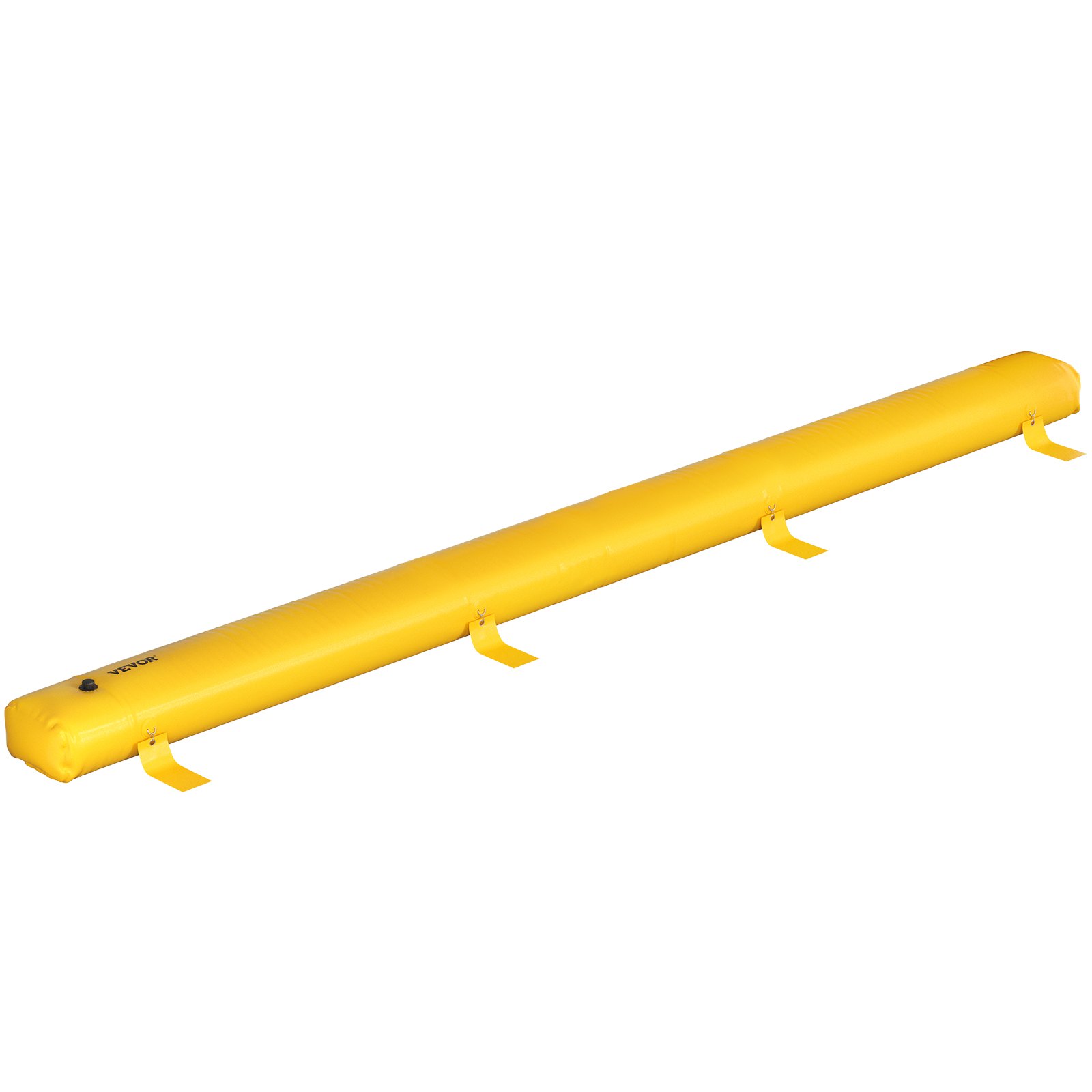 Flood Bag, 7.32 M Length X 30.5 Cm Height, Reusable PVC Water Diversion Tubes, Lightweight With Excellent Waterproof Effect Used For Doorways, Garages, Yellow