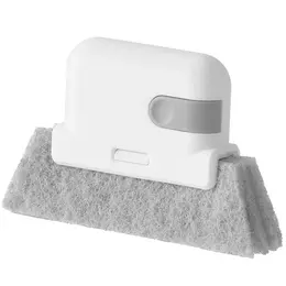 Window trough cleaning brush-gray-1 piece