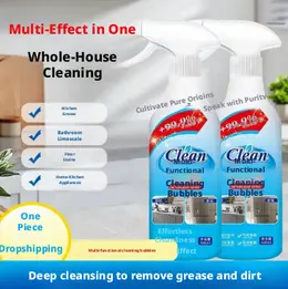 Dirt cleaner-white-cleaning solution + foam nozzle-1 piece