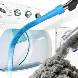 Blue Dryer Vent Cleaner Vacuum Attachment Kit 31.5 Flexible Hose  Lint Remover Tool For Fire Prevention & Fast Drying